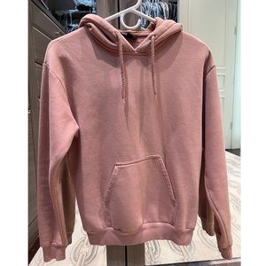 TOPSHOP Mauve/Pink Crewneck Sweatshirt/Hoodie